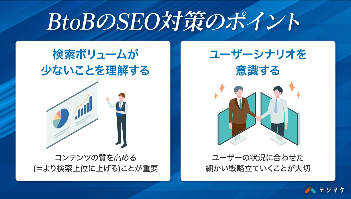 BtoBのSEO対策のポイント