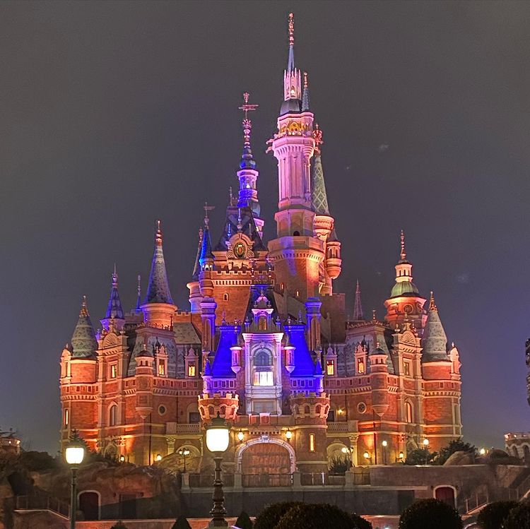 上海ディズニーの写真