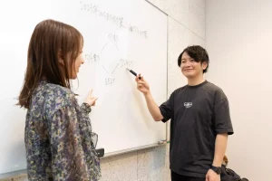 講義中の写真